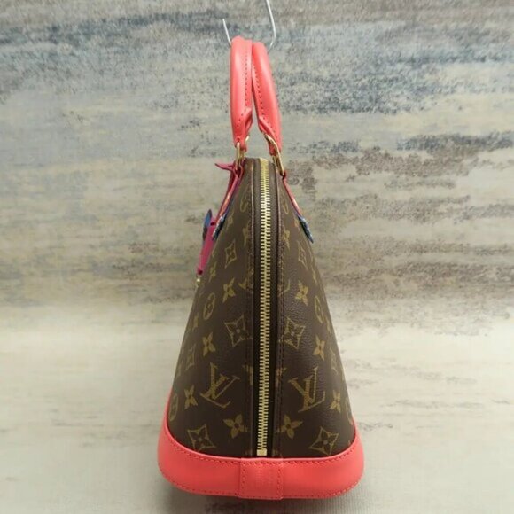 100% Authentic Louis Vuittion Alma Brown Monogram leather Tote 1579-08424 - Picture 3 of 12